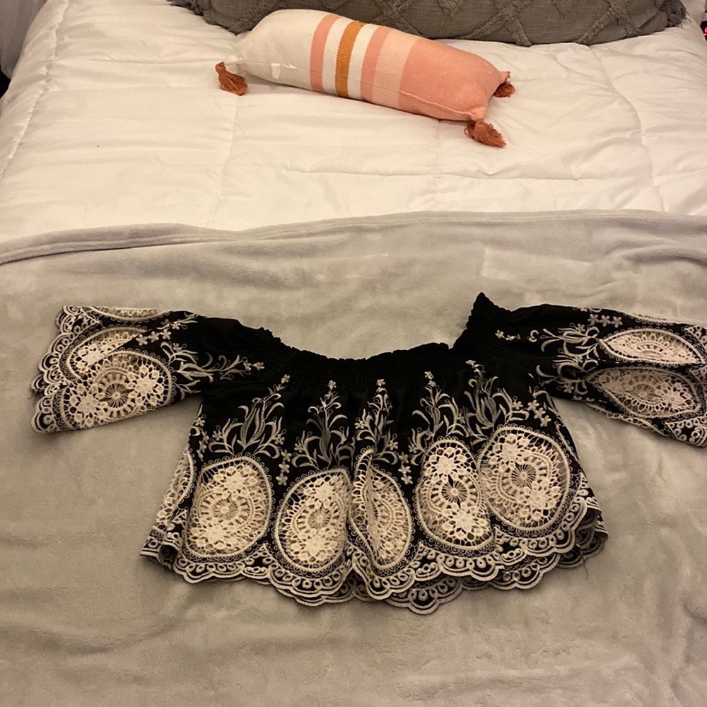 Black Crop Top